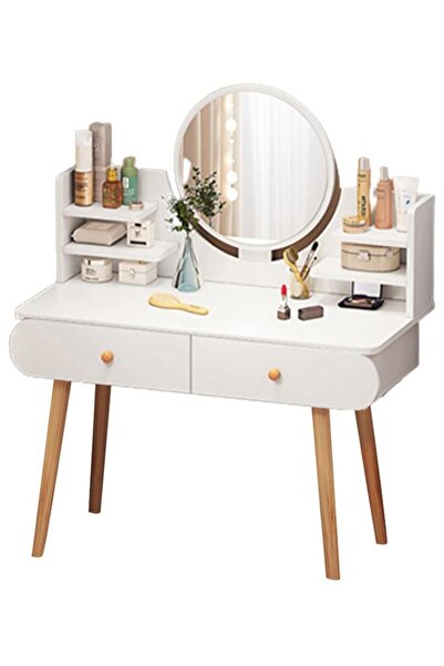 sharpdo Multi-tier Dresser With Drawer And Mirror For Bedroom Dressing Table ...