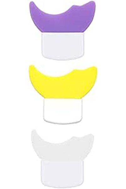 Arabest 3pcs-Eyelash Eyeshadow Silicone Auxiliary Protection Tool,Reusable,An...