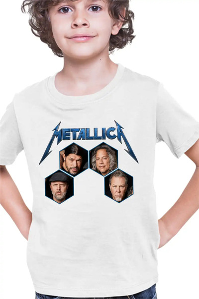 OEM Tricou Copii Baieti Metallica Merch Damage