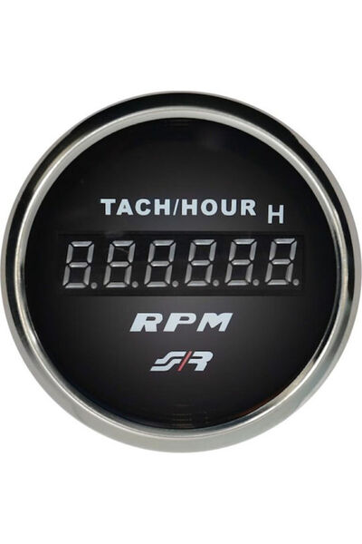 Simoni Racing Car Speedometer Digital Instrument 52mm Code: SRTM/C
