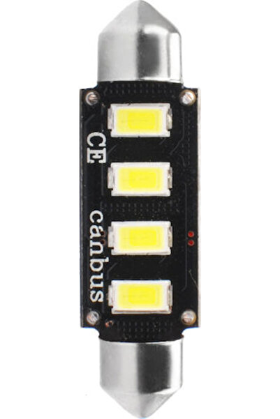 M-TECH Λάμπες Αυτοκινήτου & Μοτοσικλέτας C10W 41mm Can Bus Festoon 4 SMD 5730...