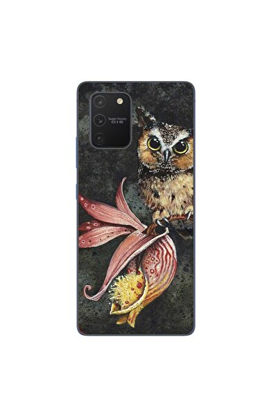 OEM Husa compatibila cu Samsung Galaxy S10 Lite Silicon Gel Tpu Model Owl Pai...