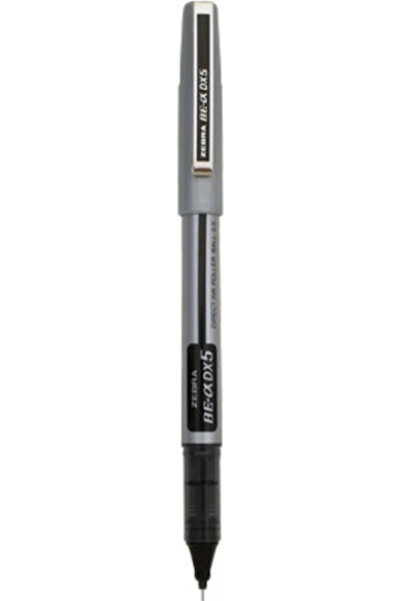 Generic Brand Zebrolle DX-5 Στυλό Rollerball 0.5mm Ασημί με Μαύρο Μελάνι Κωδι...