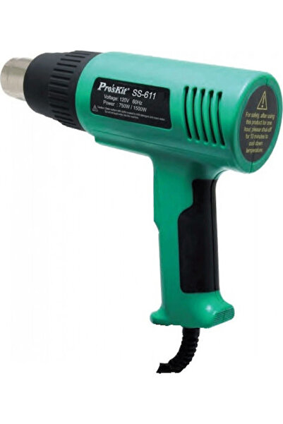 Proskit Θερμοπίστολο 1500W με Μέγιστη Θερμοκρασία 500°C ° C