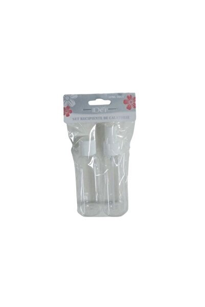 idei Set 2 Recipiente transparente 50ml călătorie: sticlă pulverizator capac ...