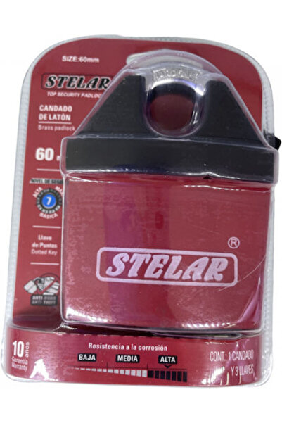 Tradesor Stelar Ατσάλινο Λουκέτο με Γάντζο και Κλειδί 50mm Κωδικός: 586714
