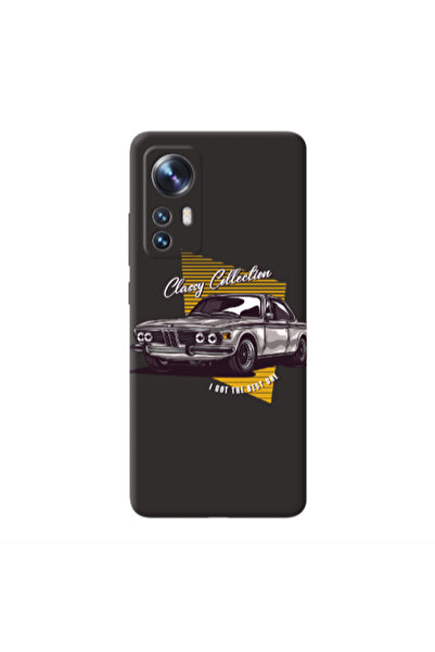 Other Xiaomi Mi 12 Pro Classy Collection Black Colored Silicone TPU Θήκη