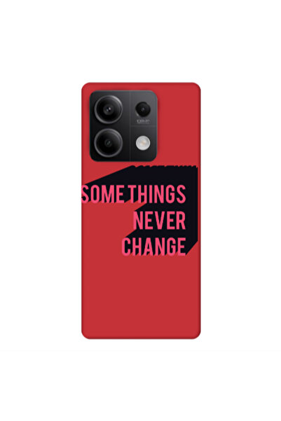 Other Xiaomi Redmi Note 13Pro 5G Somethings Never Change Red Colored Silicone...