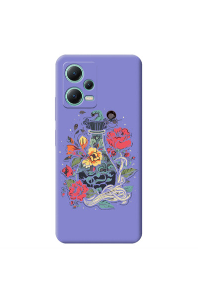 Other Xiaomi Redmi Note 12 Pro 5G Magic vase Purple Colored Silicone TPU Θήκη