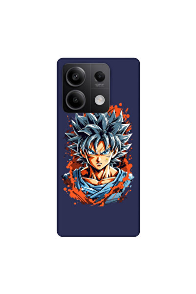 Other Xiaomi Redmi Note 13 5G Anime Goku Dark blue Colored Silicone TPU Θήκη