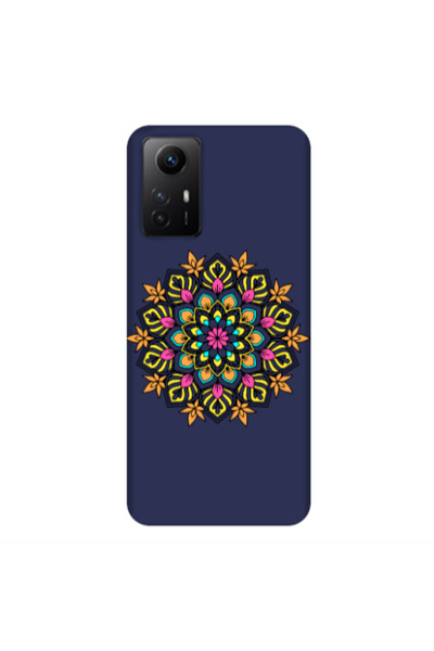 Other Xiaomi Redmi Note 12s Mandala D6 Dark blue Colored Silicone TPU Θήκη