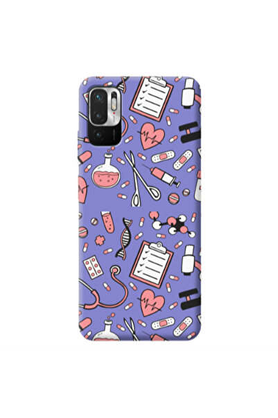 Other Xiaomi Redmi Note 10 Pro 5G Laboratory Purple Colored Silicone TPU Θήκη