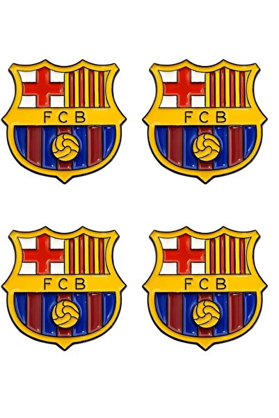 Generic 4 Pieces Barcelona FC Metal Sticker 3x3cm (Set of 4), Phone & Laptop ...