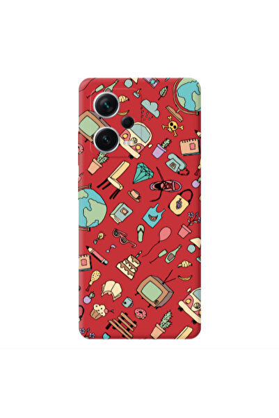 Other Xiaomi Poco X5 Best buds Red Colored Silicone TPU Θήκη