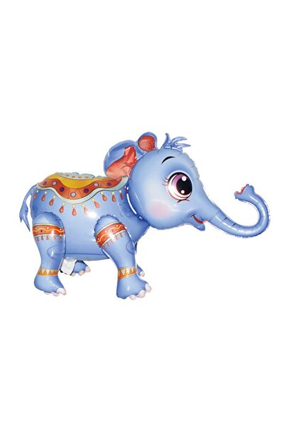 MP Mirific Party Balon folie elefant, albastru, 50x60 cm