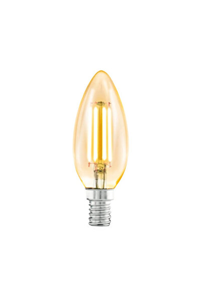 OEM Bec vintage LED Eglo E14 4W 320 lumeni, glob lumânare clară, lumină caldă