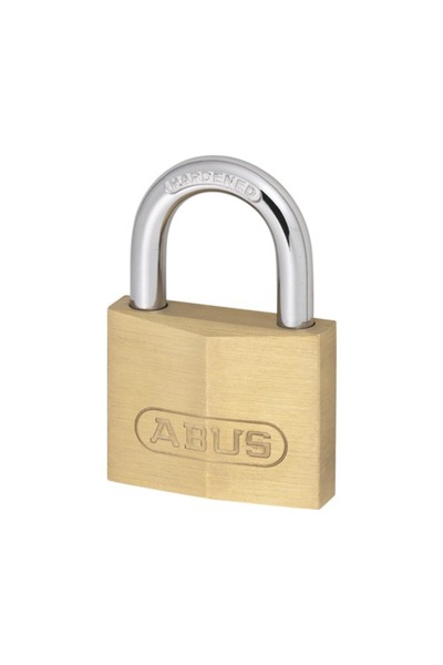 OEM Κλειδαριά ορειχάλκινη Abus 40mm, μπούκλα Ø6,5mm, 2 κλειδιά