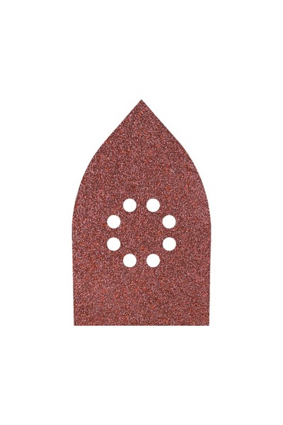 OEM Set foi abrazive triunghi Wolfcraft 107x175 mm, granulații 80, 120 și 240...
