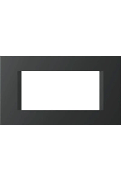 OEM Ramă aparataje TEM Line 4 module, negru mat