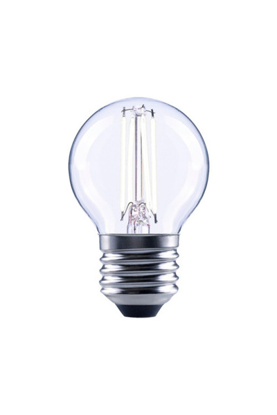 OEM Bec LED variabil Flair E27 2,2W 250 lumeni, glob clar G45, lumină neutră