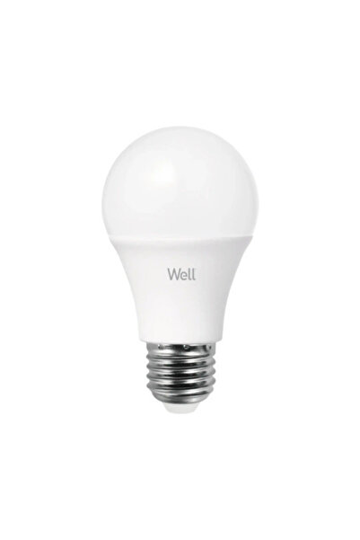 OEM Bec LED Well E27 8W 900 lumeni, pară mat A60, lumină caldă