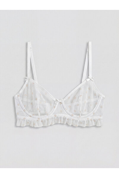 LC Waikiki Peak New Season Underwire Non-Padded Patterned T-Shirt Bra
