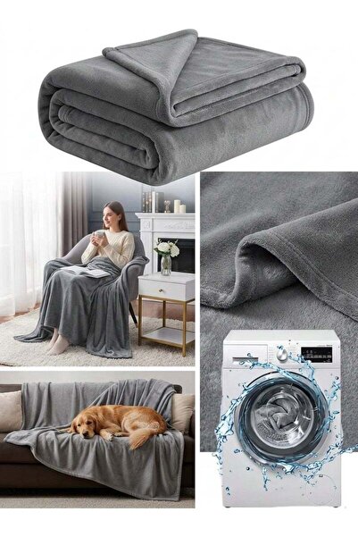 Reelyo Flannel Fleece Blanket Weightless Sheet Blankets Silky Blanket Soft Ki...