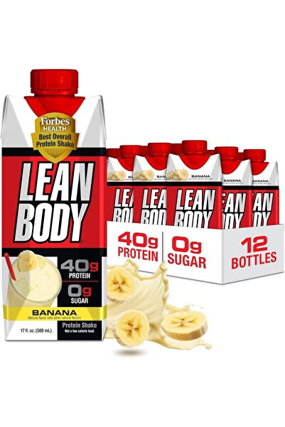Labrada Nutrition مشروب بروتين جاهز للشرب من ليين بودي (500 مل، عبوة من 12، ب...