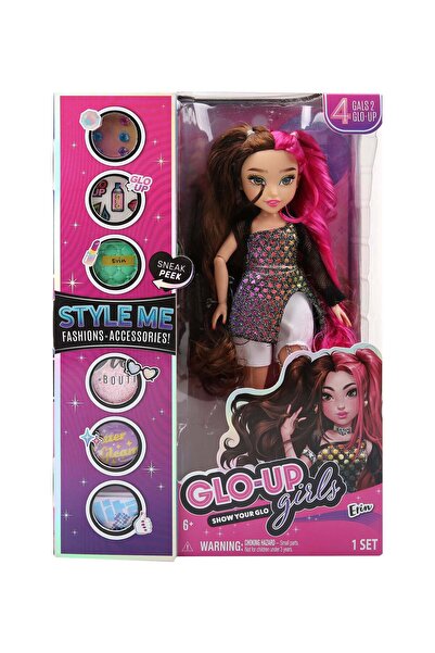 GLO-UP girls GLO UP GIRLS Doll + Style Me Fashion Accessories - Erin