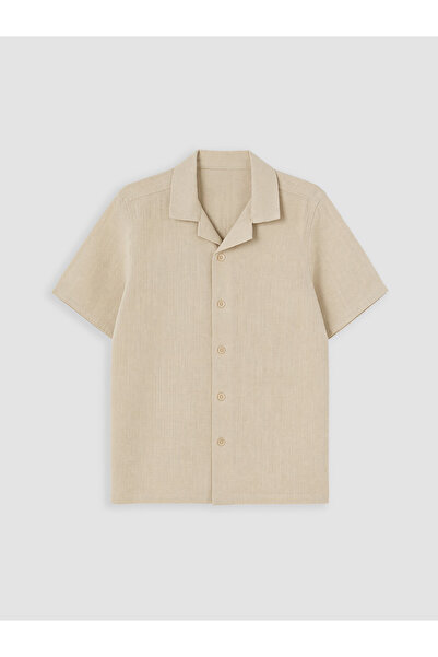 LC Waikiki Ozmarka New Season Short Sleeve Boys' Shirt