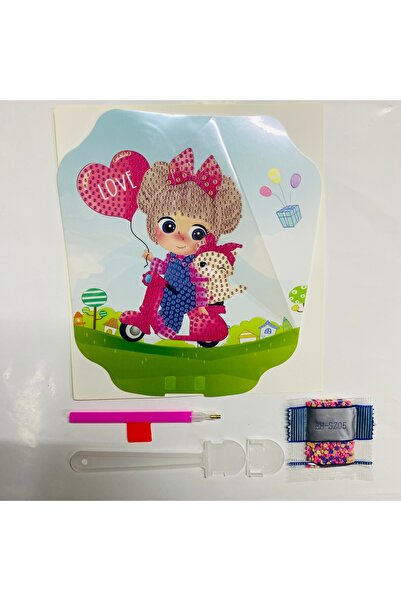 EleganTShoP 5D Yapışan Boncuk Mozaik Tablo 15*15 cm SZ05