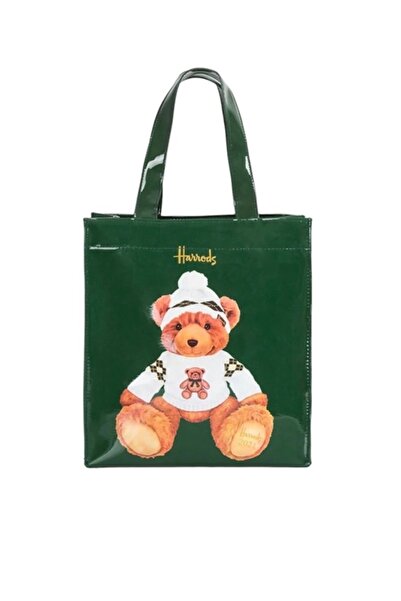Harrods Harrods and Didoop Logo Shopping Bag Small Size (S: 24 × 26 × 11 cm) ...
