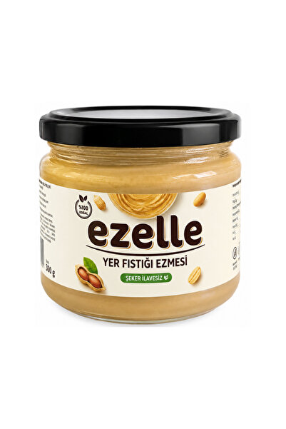 Nizip Online Kuruyemiş Ezelle Yer Fıstığı Ezmesi Şekersiz 300 gr.