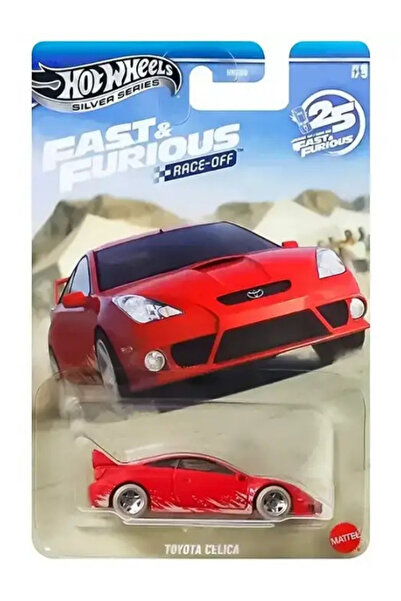 HOT WHEELS Silver Series Fast & Furious Race Off Toyota Celica – 1:64 Model A...