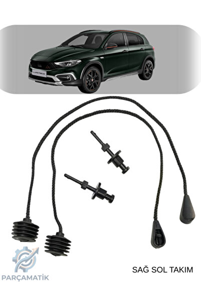 PARÇAMATİK Fiat Egea Cross HB Tipo Bagaj Pandizot Askı İpi ve Klips Takımı Sa...