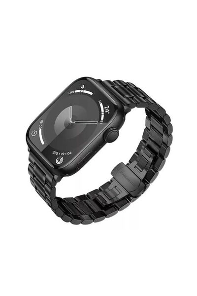 hoco. Hoco Wa32 Σειρά Grand Μεταλλικό Λουράκι Apple Watch 42 44 45 49mm Μαύρο