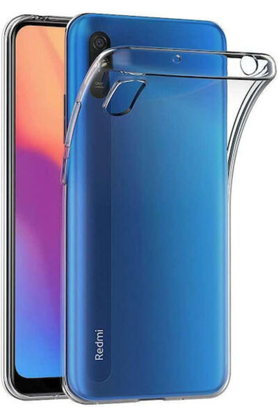 OEM Πίσω Κάλυμμα Σιλικόνης Διαφανές (Redmi 9A / 9AT) Κωδικός: REDMI9ATRANSP