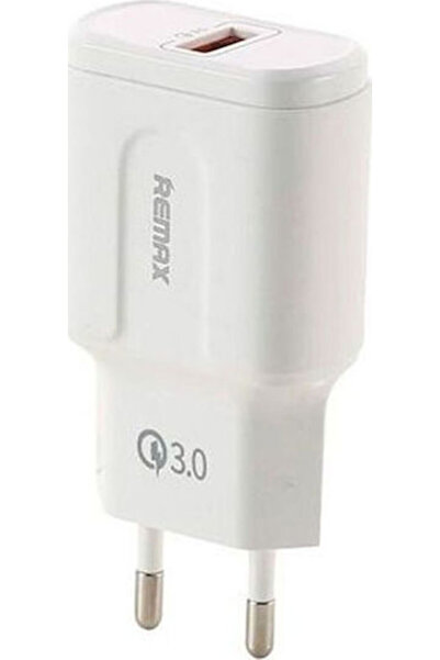 Remax Φορτιστής Χωρίς Καλώδιο με Θύρα USB-A Λευκός (RP-U16)