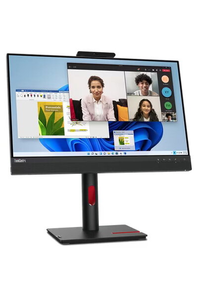 LENOVO ThinkCentre TiO 24 Gen5 FHD IPS HDMI/DP/CAM/HUB/Touch Negru