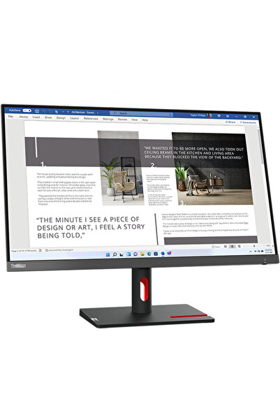LENOVO ThinkVision S27i-30 27 inch FHD IPS 4 ms 100 Hz