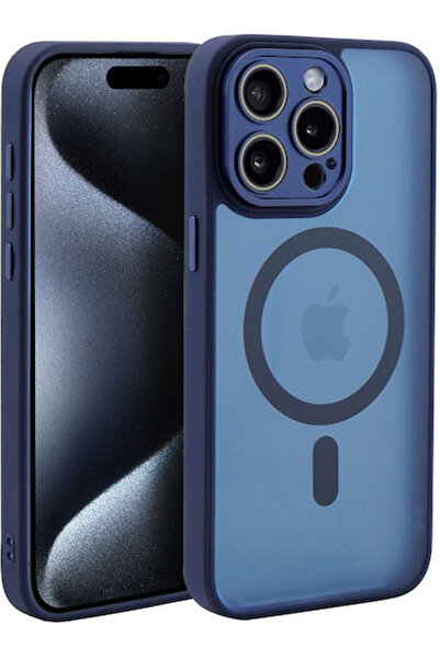 OEM Υβριδική Πίσω Θήκη Σιλικόνης Μπλε (iPhone 13) Κωδικός: IP13MAGLENSBLUE
