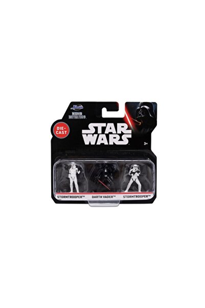 Jada STAR WARS SET 3 NANO FIGURINE METALICE 4CM