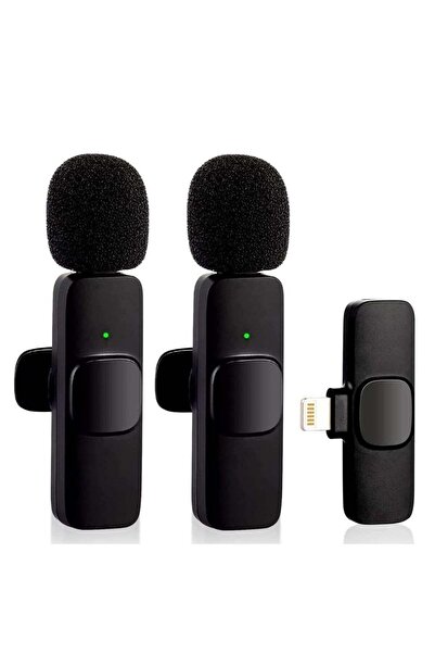 ELTRAZONE Wireless Microphone for iPhone iPad, Plug-Play Wireless Lavalier Mi...