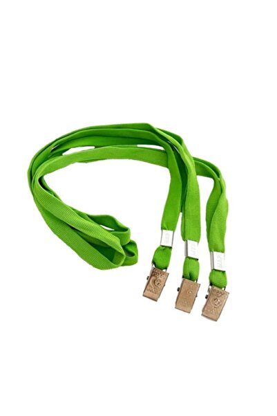 SARFF Name Badge Lanyard with Clip Green - 50 Pieces