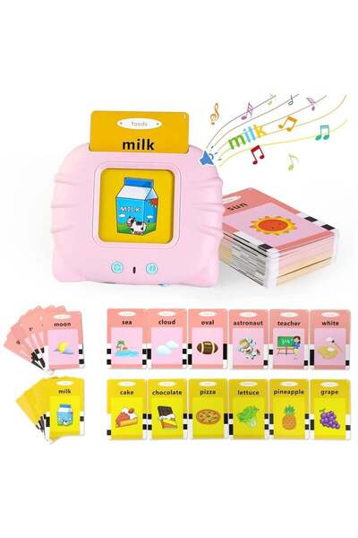 ELTRAZONE Flash Cards Learning Toys Electronic Educational Toddlers Talking A...