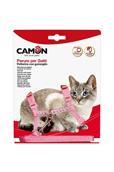 Camon Set ham și lesă pentru pisici 13mm/120cm