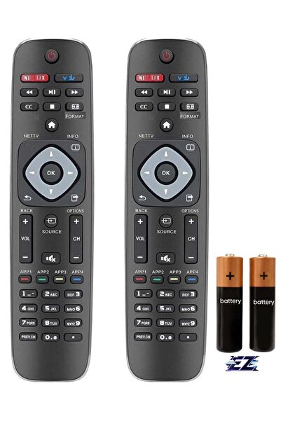 ELTRAZONE Universal Replacement Remote Control NH500UP Compatible with Philip...