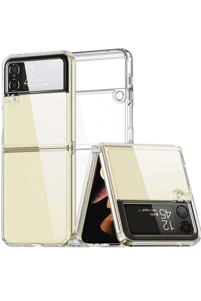 Generic Clear Slim Shockproof Hinge Case for Samsung Galaxy Z flip 4 5G 2022 ...