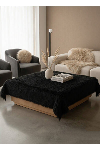 Eastern Dome Luxurious Faux Fur Table Runner – Soft & Plush for a Touch of El...