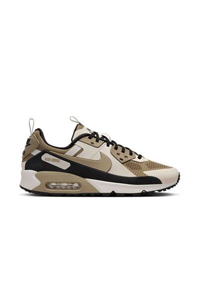 Nike Air Max 90 Drift Hafif Kahverengi Siyah Günlük Spor Ayakkabı Açık Orewoo...
